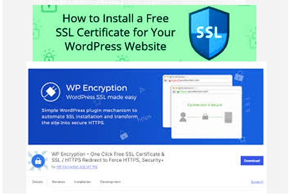 install free ssl certificate on wordpress