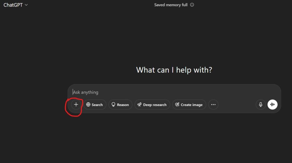 add icon on chatgpt